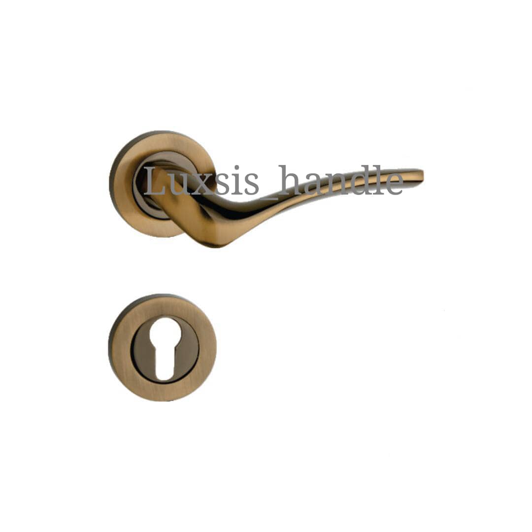 دستگیره رزت (دو تکه) همراه با قفل و توپی